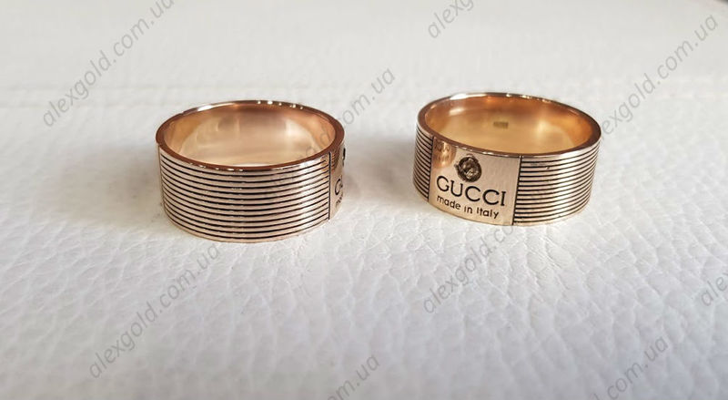  Широкие обручальные Gucci
