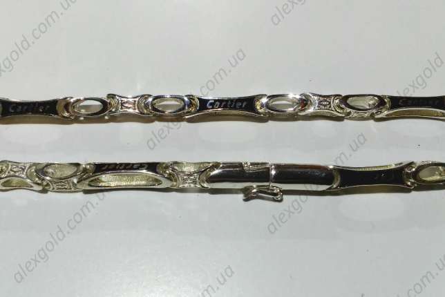 Эксклюзивная серебряная цепочка Cartier