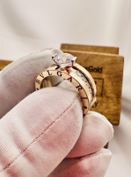 Кільце золоте Bulgari з двох частин трансформер 