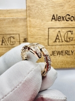 Кільце змія Bulgari золото 