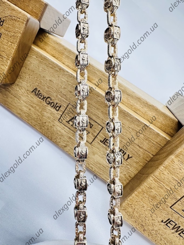 Ланцюг масивний золотий вага 100 г