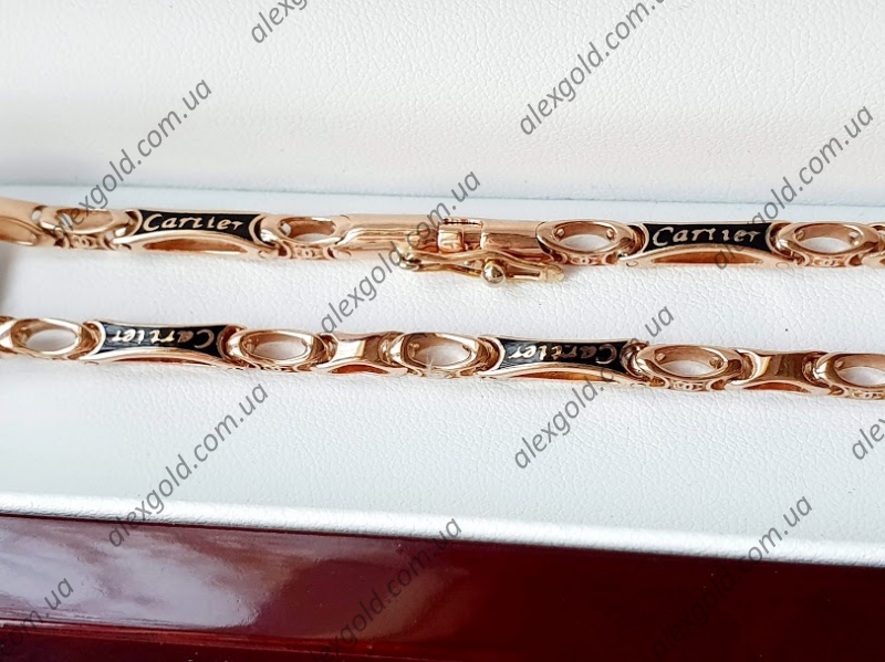 Золотая цепочка Cartier