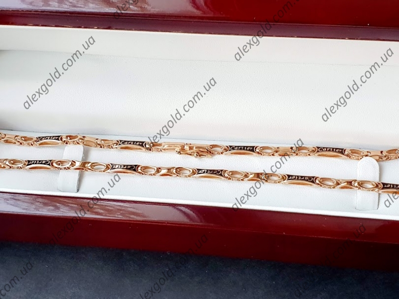 Золотая цепочка Cartier