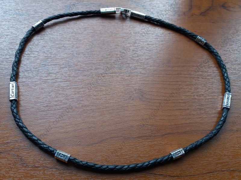 Плетеный шнурок с вставками Cartier