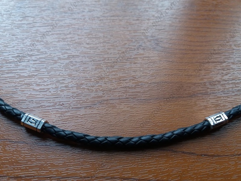 Плетеный шнурок с вставками Cartier