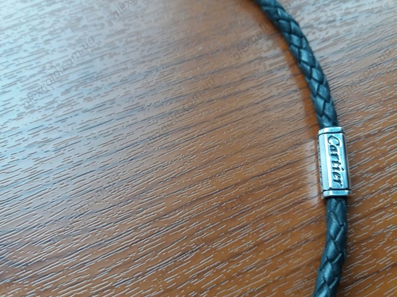 Плетеный шнурок с вставками Cartier