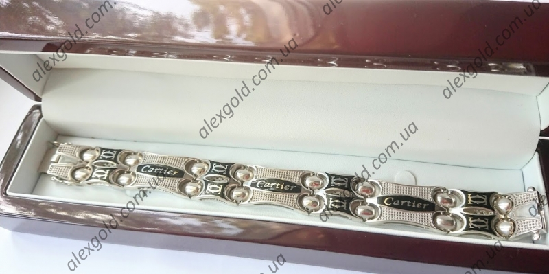  Браслет Cartier с эмалью эксклюзив