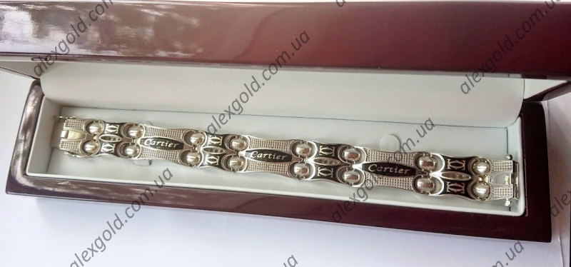  Браслет Cartier с эмалью эксклюзив