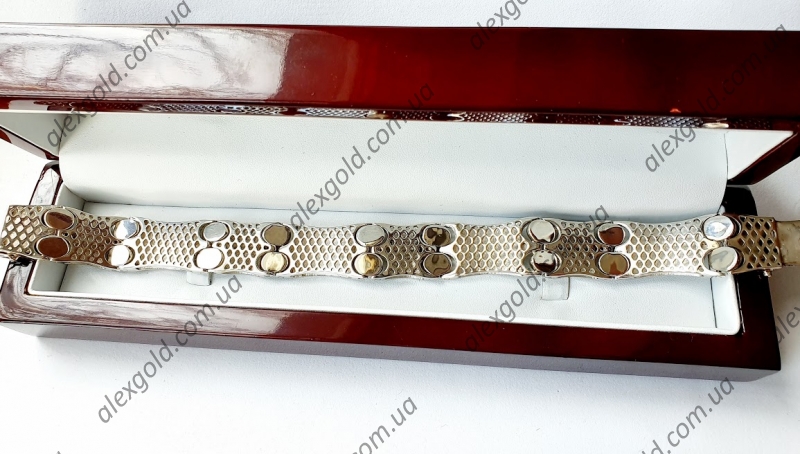  Браслет Cartier массивный с чернением эксклюзив 99,8 г
