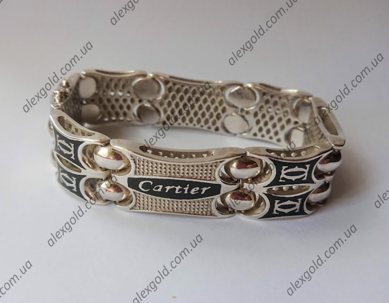  Браслет Cartier с эмалью эксклюзив