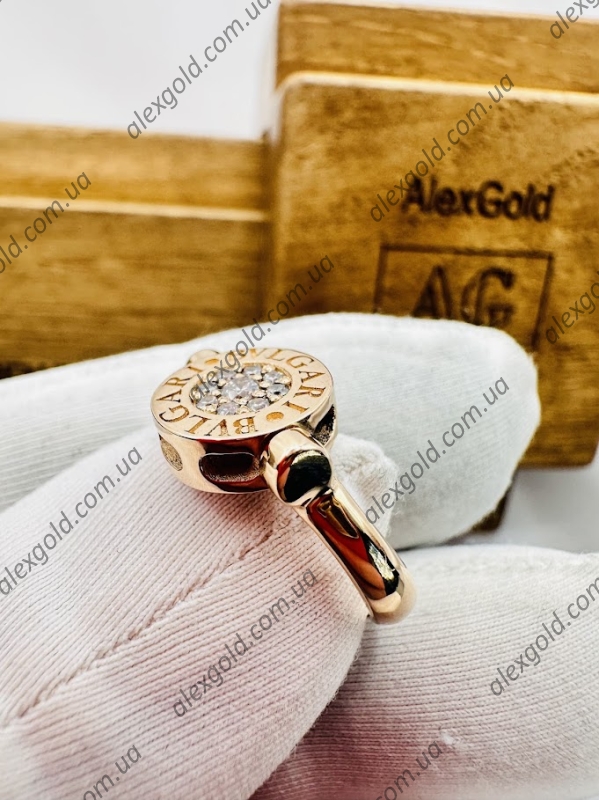 Двустороннє кільце трансформер Bulgari