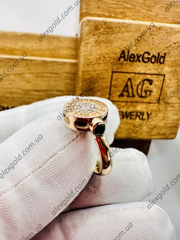 Двустороннє кільце трансформер Bulgari