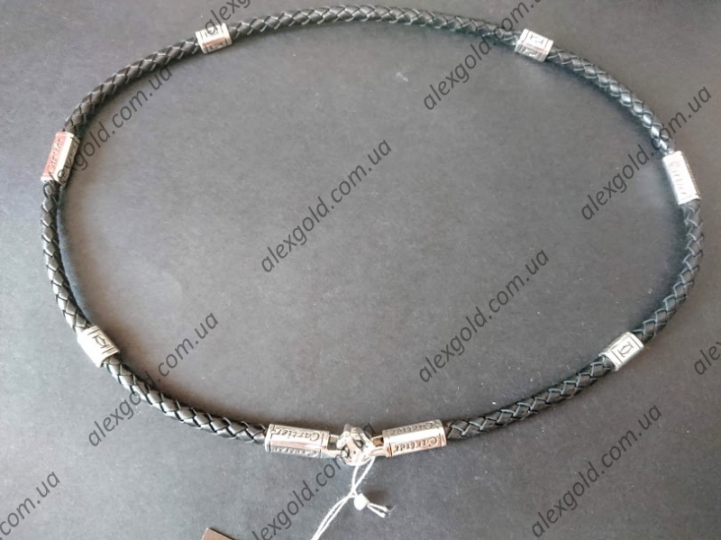 Плетеный шнурок с вставками Cartier