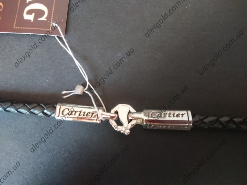 Плетеный шнурок с вставками Cartier